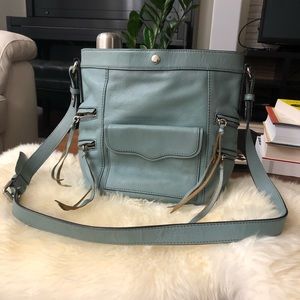 Rebecca Minkoff Smokey blue Bucket bag